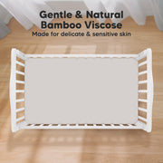 2 Pack Isla Fitted Crib Sheet - Sage