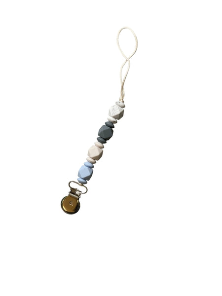 Petite Jewel Pacifier Clip - Various Colors