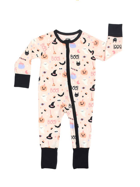 Bamboo Baby Convertible Halloween Sweet and Spooky Girls Glow In The Green Bean Baby Boutique