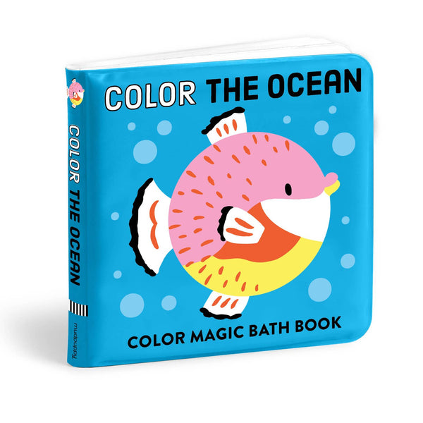 Color the Ocean: Color Magic Bath Book