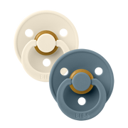 BIBS Pacifier 2 Pack - Original Size 1 - Various Colors