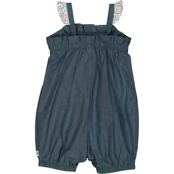 Chambray Beach Body Romper - Petit Flower
