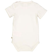 Cozy Me Short Sleeve Bodysuit - Balsam Cream