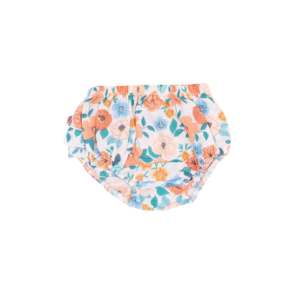 Sundress and Diaper Cover - Flower Cart