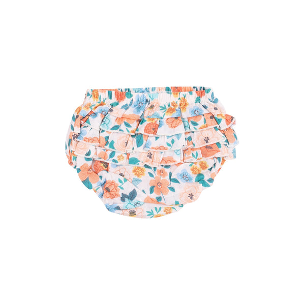 Sundress and Diaper Cover - Flower Cart