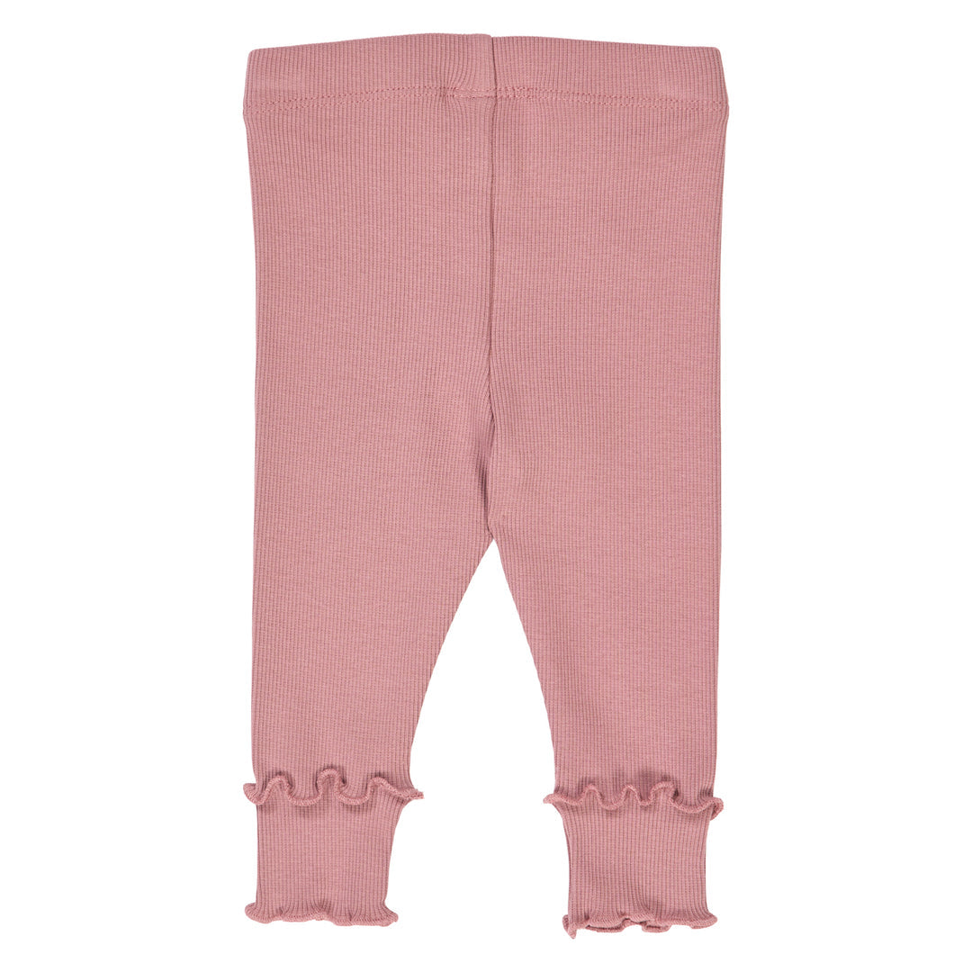 Cozy Me Rib Baby Leggings - Nostalgia Rose