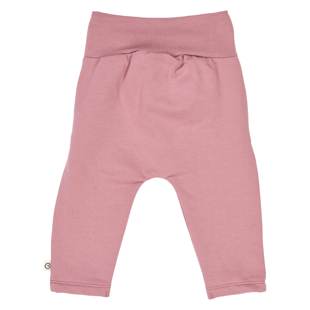 Cozy Me Bow Pants - Nostalgia Rose