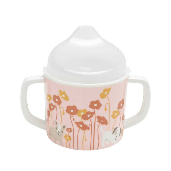 Sippy Cup - Puppies & Poppies