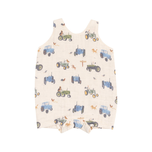 Overall Shortie - Tractors and Friends