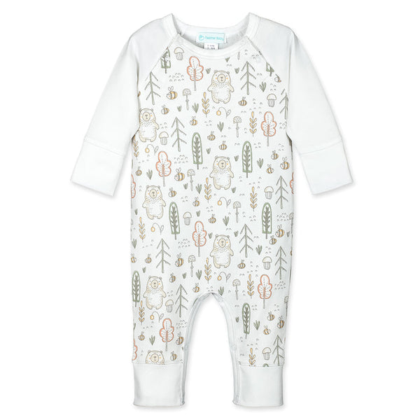 Sailor-Sleeve Romper - Honey Bears