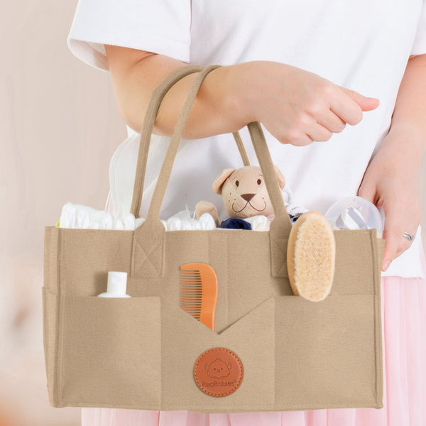 Diaper Caddy Organizer - Taupe
