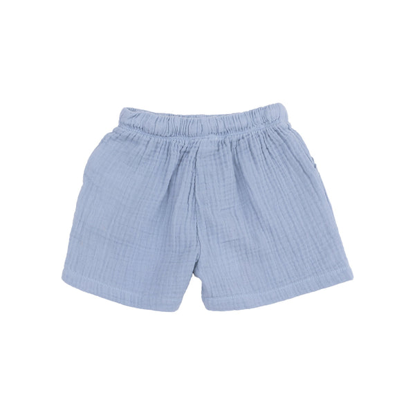 Polo Shirt and Muslin Short Set - Golf Applique