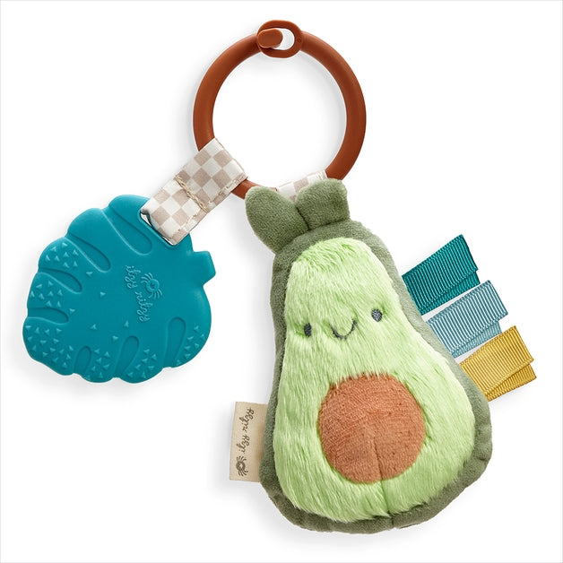 Itzy Pal™ Plush + Teether  - Avocado
