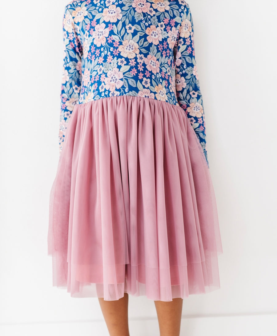 Bamboo + Tulle Dress - Posey