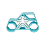 Pastel Car & Kid - Blue