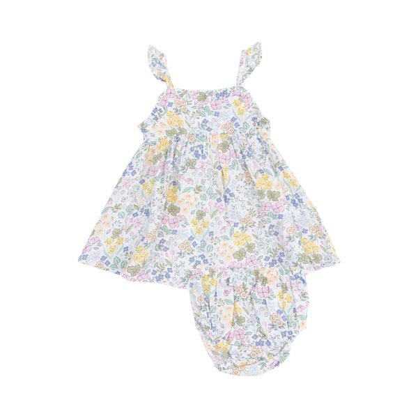 Paperbag Ruffle Sundress - Samantha Floral