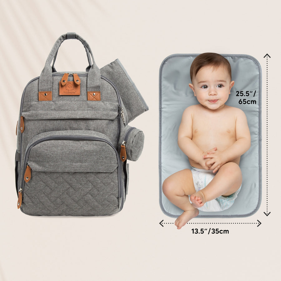 Rove Diaper Backpack - Classic Gray