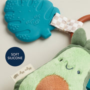 Itzy Pal™ Plush + Teether  - Avocado