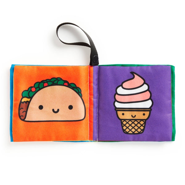 Crinkle Fabric Stroller Book - Foodie Baby
