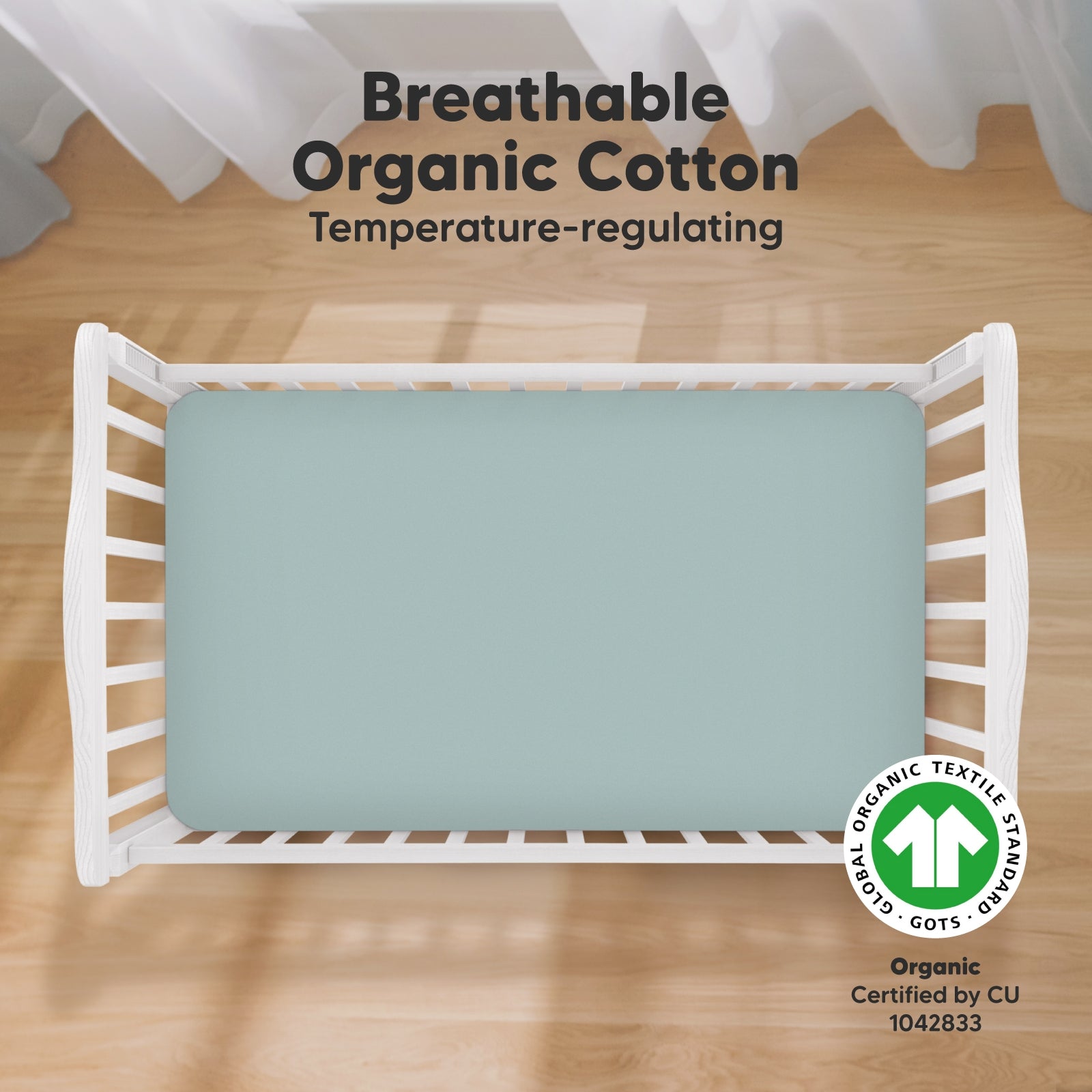 2 Pack Isla Fitted Crib Sheet - Toasty