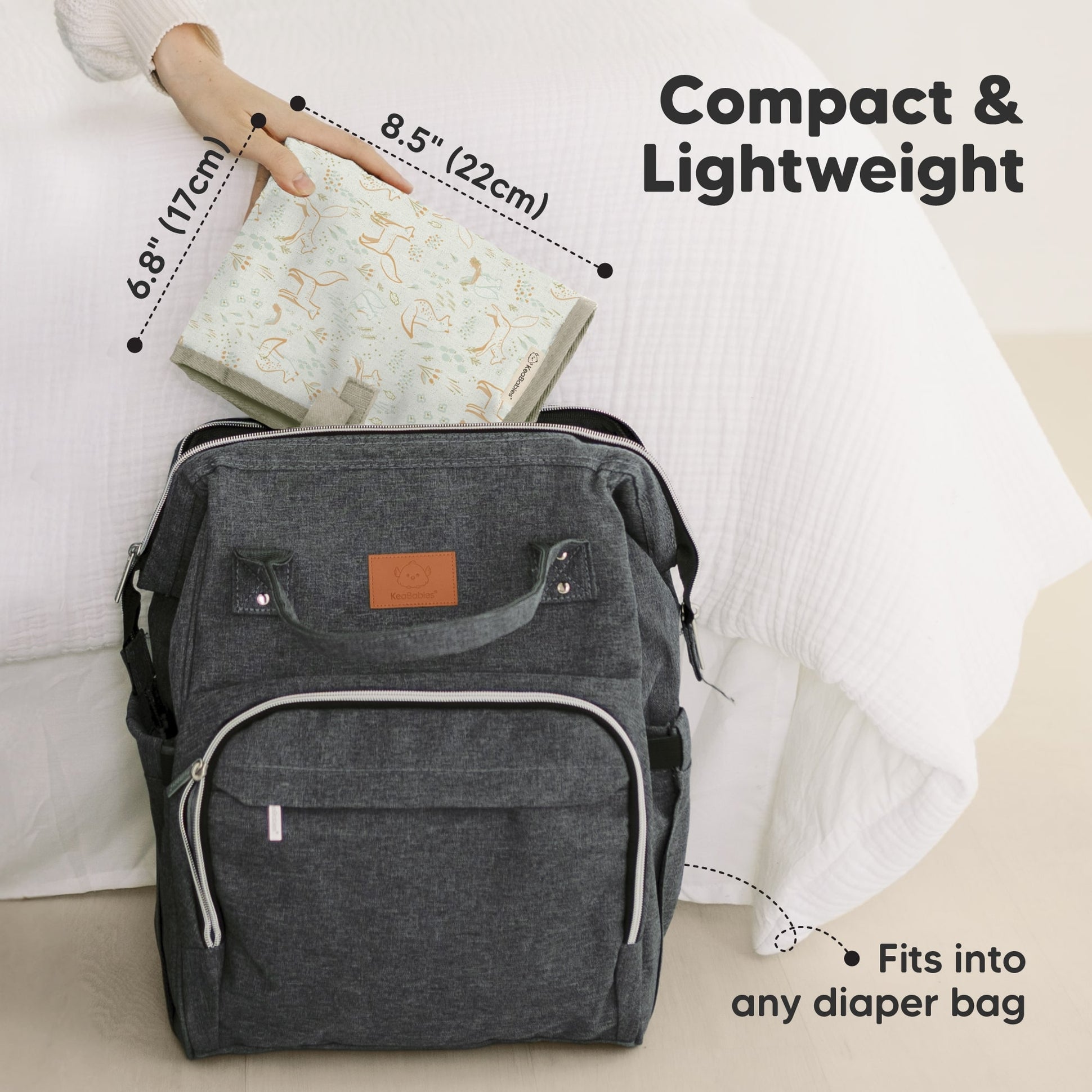 Swift Diaper Changing Pad- Fox Vale