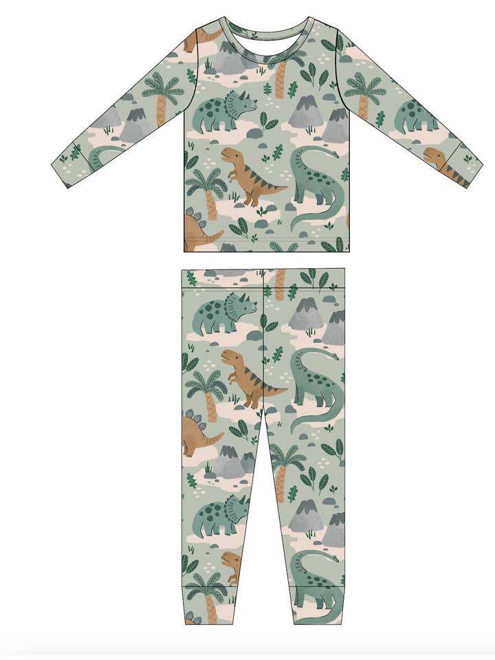 Two Piece Pajama Set - Rex