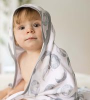 Organic Hooded 2 Pack Towels - Hello Moon