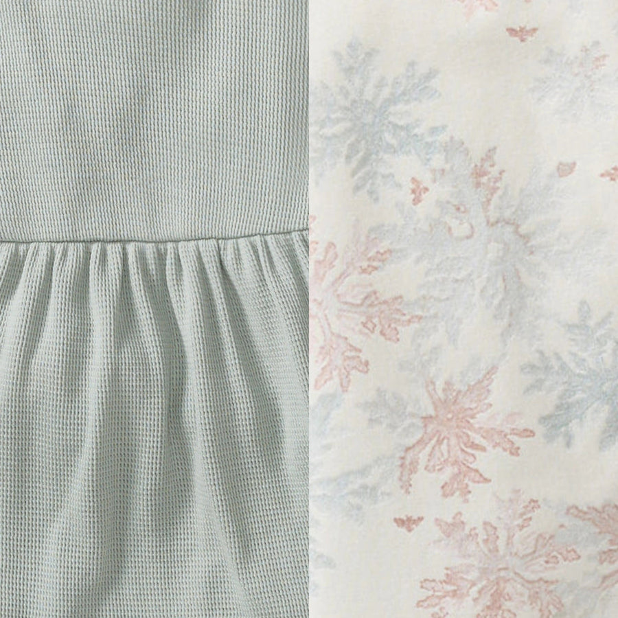 Snowflake Flurries Organic Tunic & Pants Set