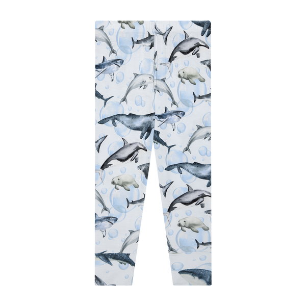 Short Sleeve Basic Pajamas - Sharkly