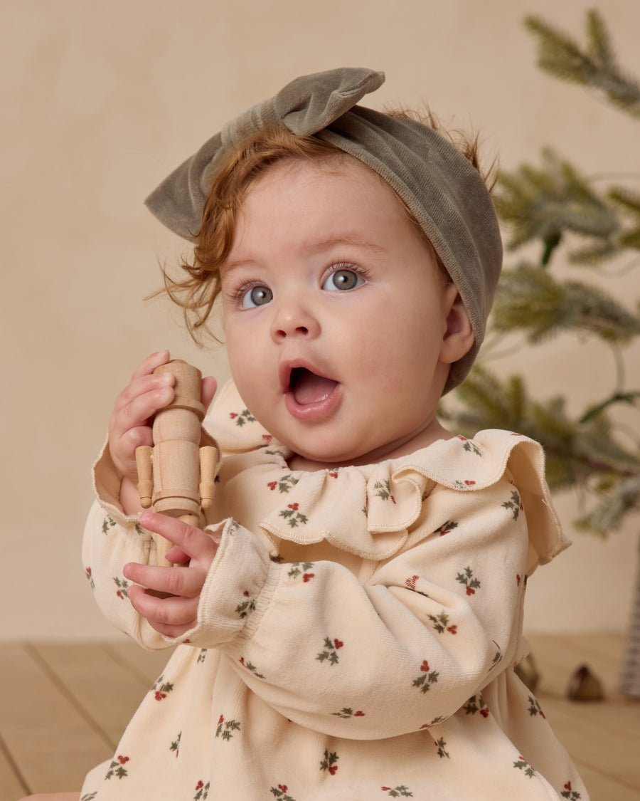 Wendy Romper - Holly Berry