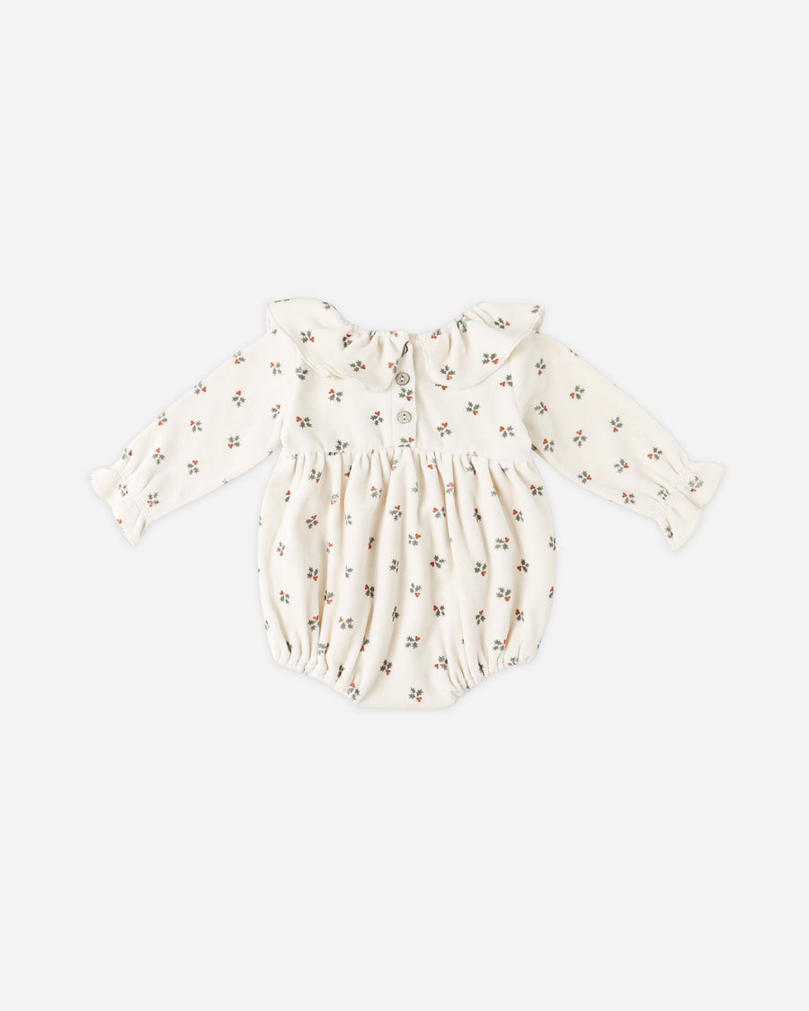 Wendy Romper - Holly Berry