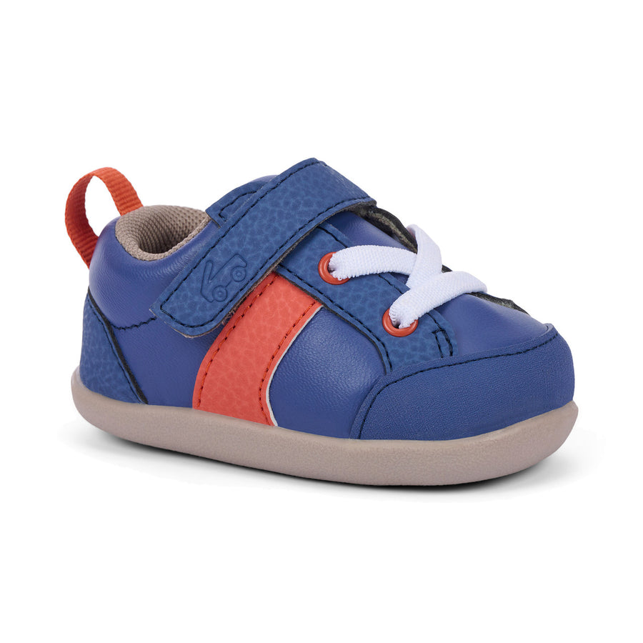 Connor Mini (First Walker) - Navy/Orange