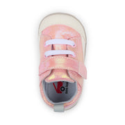 Stevie Mini  (First Walker) - Pink Metallic
