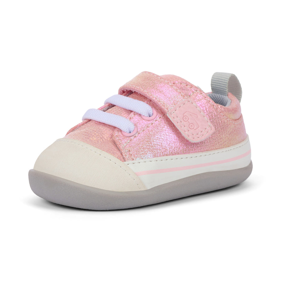 Stevie Mini  (First Walker) - Pink Metallic