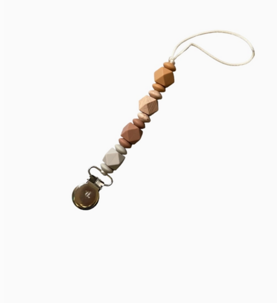 Petite Jewel Pacifier Clip - Various Colors