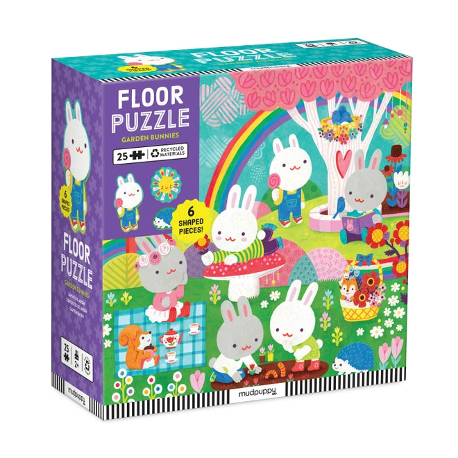 Floor Puzzle - Garden Bunnies
