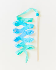 Silk & Wood Streamer - Wand For Pretend Play - Various Colors