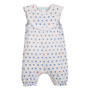 Yoke Romper - Anchored in Love on White