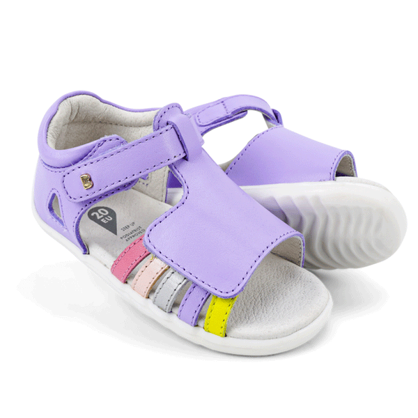 Step Up - Mirror Sandal - Lilac Rainbow