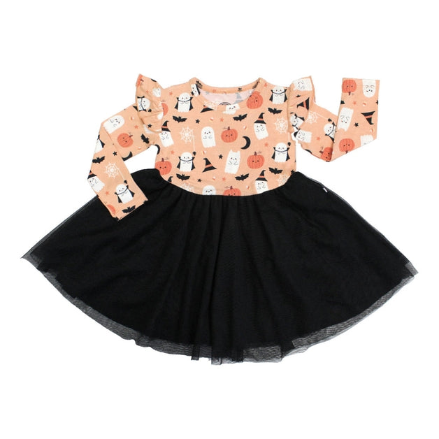 Bamboo Tulle Halloween Dress - Boo-Tastic Glow In The Dark