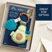 Itzy Pal™ Plush + Teether  - Avocado