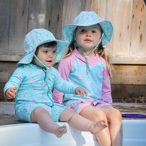 Cotton Floppy Hat - Watermelon