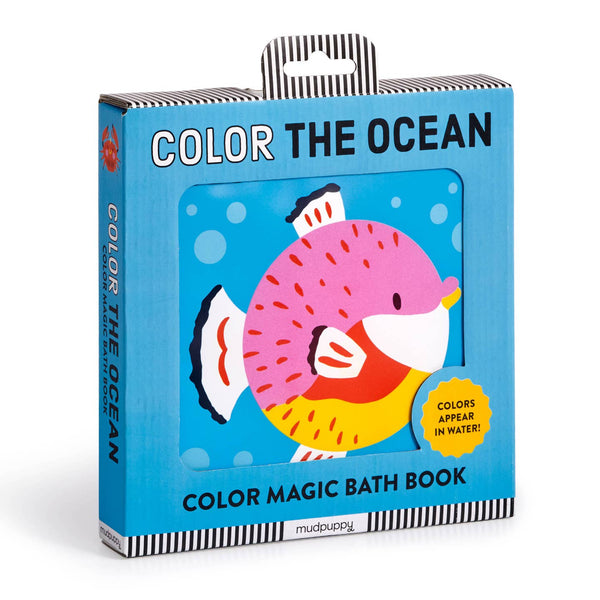 Color the Ocean: Color Magic Bath Book