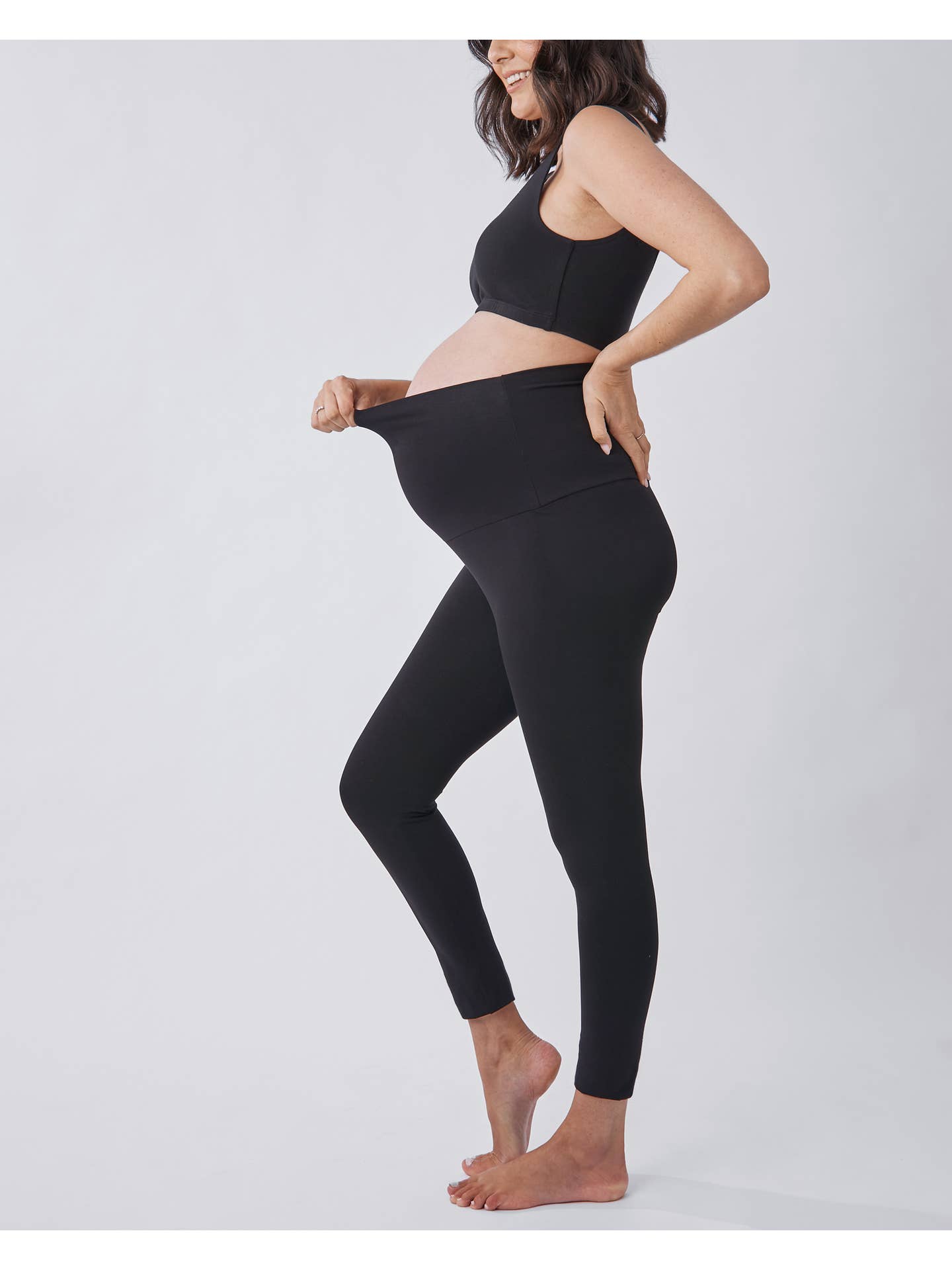 Basic Maternity Legging - Black