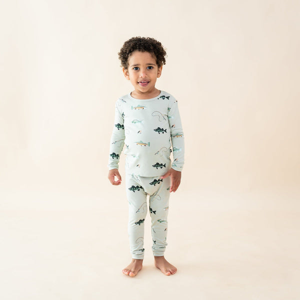 Toddler Pajama Set - Fishing