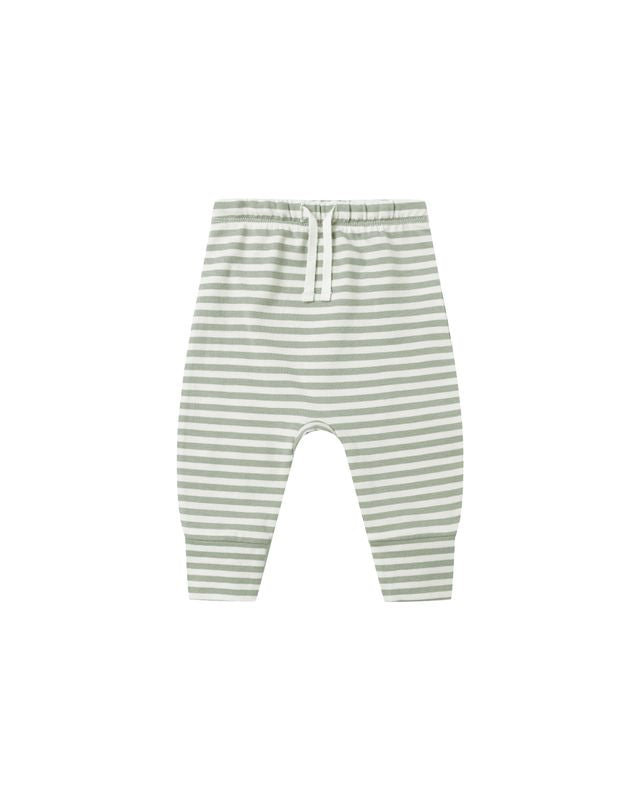 Drawstring Pant - Fern Stripe