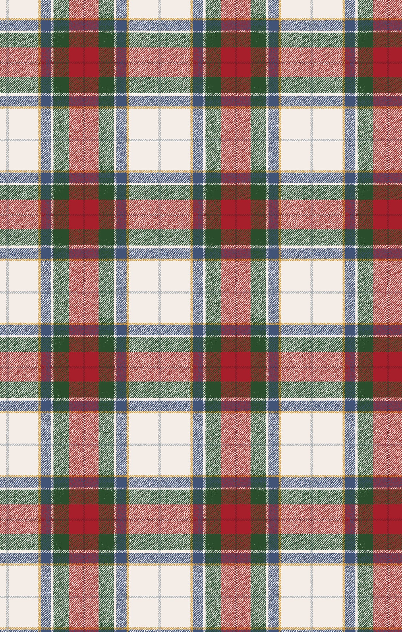 Big Tulle Bow- Holiday Plaid