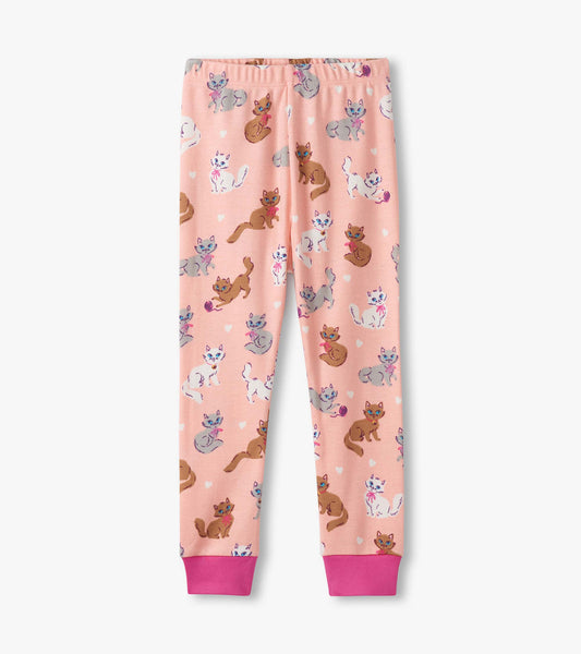 Organic Cotton Pajama Set - Little Kitties