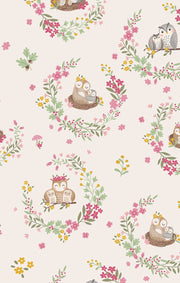 Smocked Romper - Floral Owl Families