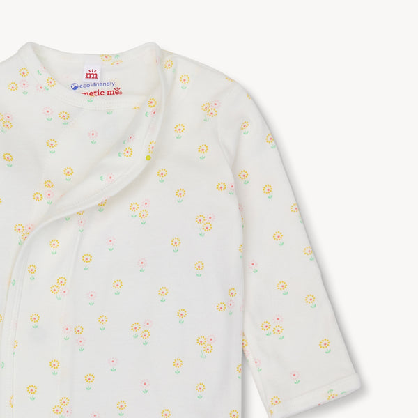 Organic Cotton Magnetic Gown & Hat - Evangeline